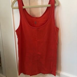 Petit Bateau Orange Tank Top